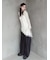 【00サイズあり】カットアウトバレルデニムパンツ