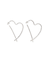 オープンハートモチーフピアス