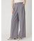 セミワイドストレートパンツ／ウォッシャブル
