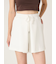 センタータックボックスショートパンツ