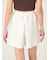 センタータックボックスショートパンツ