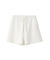 センタータックボックスショートパンツ