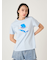 コンパクトフラワープリントTシャツ