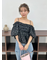 【WEB限定】オフショルパフスリーブブラウス／ウォッシャブル