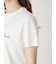 ロゴプリント刺繍Tシャツ／ウォッシャブル・防シワ