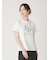I.DロゴプリントTシャツ／ウォッシャブル・防シワ