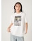 オーバーサイズフォトプリントTシャツ