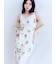 サイドカッティングレーストリムキャミワンピース