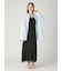 サイドカッティングレーストリムキャミワンピース