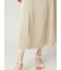 レースレイヤードサテンスカート