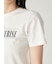 グラフィックプリントコンパクトTシャツ／ウォッシャブル・UVカット