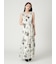 【00サイズあり】カシュクールフラワープリントワンピース