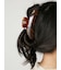アセテートカットアウトハートヘアクリップ