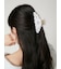 アセテートスカラップレースヘアクリップ