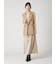 【ウォッシャブル】ベルテッドテーラードジレ