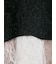 【WEB限定】レースレイヤードニットミニワンピース
