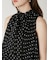 リボンタイホルターブラウス