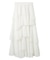 アシメフリルティアードスカート