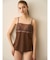 【LILY BROWN Lingerie】シアーチュール キャミソール
