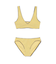 【LILY BROWN Lingerie】フラッフィーワッフル ノンワイヤーブラ・ショーツセット