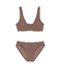 【LILY BROWN Lingerie】フラッフィーワッフル ノンワイヤーブラ・ショーツセット