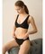 【LILY BROWN Lingerie】フラッフィーワッフル ノンワイヤーブラ・ショーツセット