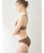 【LILY BROWN Lingerie】フラッフィーワッフル ノンワイヤーブラ・ショーツセット