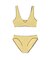 【LILY BROWN Lingerie】フラッフィーワッフル ノンワイヤーブラ・ショーツセット