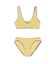 【LILY BROWN Lingerie】フラッフィーワッフル ノンワイヤーブラ・ショーツセット