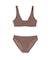 【LILY BROWN Lingerie】フラッフィーワッフル ノンワイヤーブラ・ショーツセット