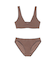 【LILY BROWN Lingerie】フラッフィーワッフル ノンワイヤーブラ・ショーツセット