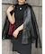 【WEB・一部店舗限定】【LILY BROWN×MARY QUANT】デイジー刺繍ニットワンピース