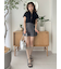 シアーレースハイソックス