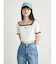 【LILY BROWN×MARY QUANT】シェルステッチクロップドTシャツ