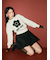【LILY BROWN×MARY QUANT】デイジー柄シアーチュールトップス