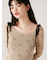 【LILY BROWN×MARY QUANT】デイジー柄シアーチュールトップス