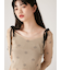 【LILY BROWN×MARY QUANT】デイジー柄シアーチュールトップス