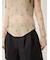 【LILY BROWN×MARY QUANT】デイジー柄シアーチュールトップス