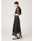 【LILY BROWN×MARY QUANT】ベルト付きドットチュールドレス