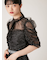 【LILY BROWN×MARY QUANT】ベルト付きドットチュールドレス