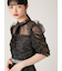 【LILY BROWN×MARY QUANT】ベルト付きドットチュールドレス