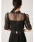 【LILY BROWN×MARY QUANT】ベルト付きドットチュールドレス