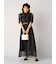 【LILY BROWN×MARY QUANT】ベルト付きドットチュールドレス