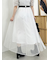 【LILY BROWN×MARY QUANT】ベルト付きドットチュールドレス