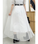 【LILY BROWN×MARY QUANT】ベルト付きドットチュールドレス