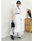 【LILY BROWN×MARY QUANT】ベルト付きドットチュールドレス