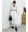 【LILY BROWN×MARY QUANT】ベルト付きドットチュールドレス