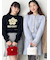 【WEB・一部店舗限定カラー】【LILY BROWN×MARY QUANT】ツイードニットカーディガン