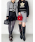 【WEB・一部店舗限定カラー】【LILY BROWN×MARY QUANT】ツイードニットカーディガン