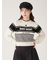 【WEB限定カラー】【LILY BROWN×MARY QUANT】バリエジャガードニット